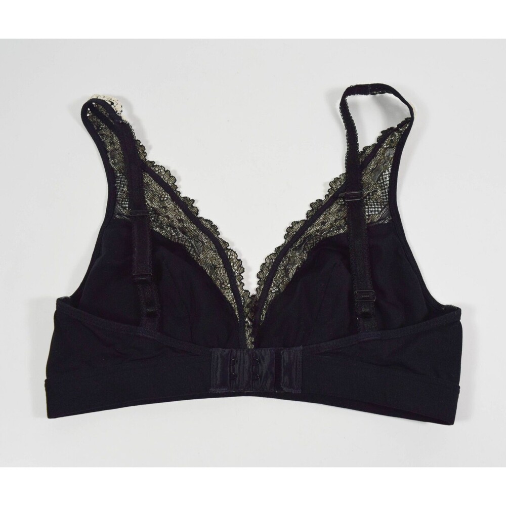 Wacoal 852191 Embrace Lace Soft Cup Non Wire Bra Bralette Black Sz 34 - Picture 3 of 4